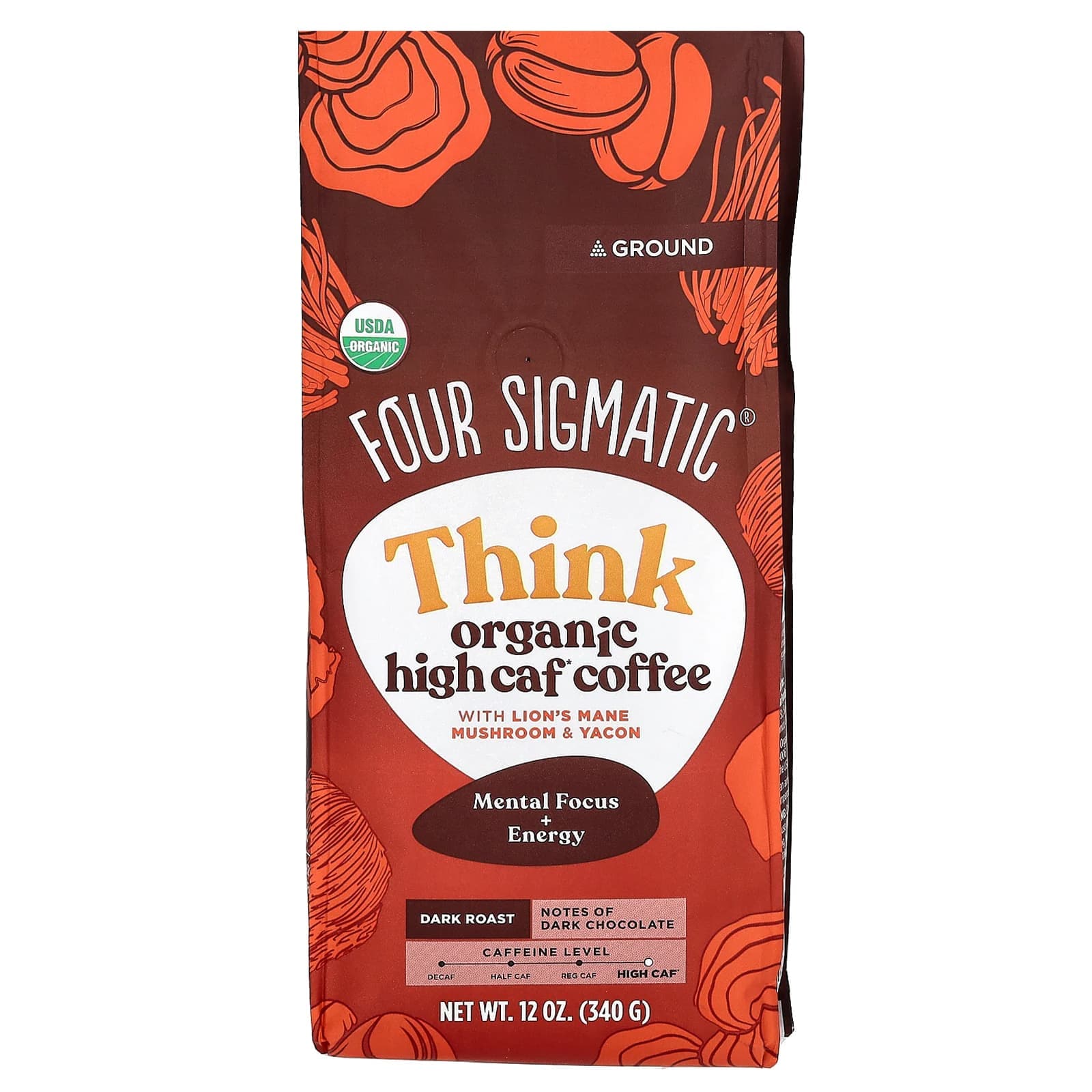 Four Sigmatic Think Organic Ground Coffee