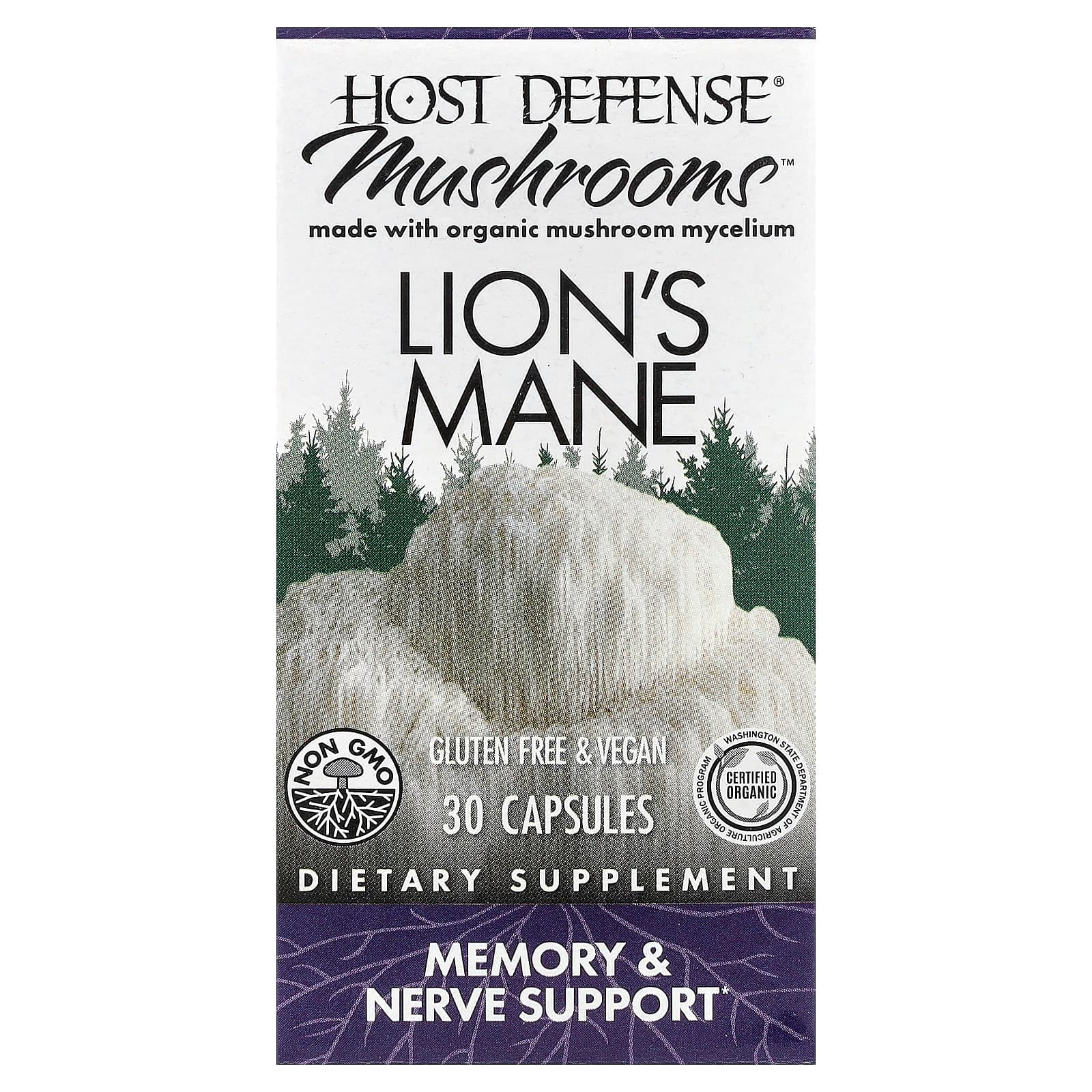 Host Defense Lion's Mane Capsules